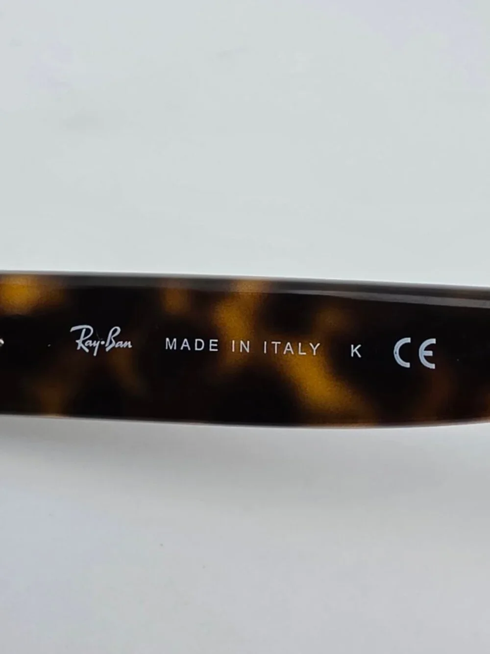 Ray-Ban RB4191 710/71 Light Havana Frame Polarized Grey Lens Sunglasses Italy